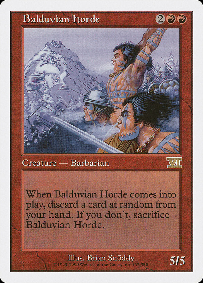 Balduvian Horde [Classic Sixth Edition] | Gear Gaming Fayetteville
