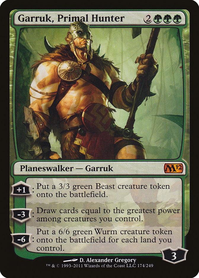 Garruk, Primal Hunter [Magic 2012] | Gear Gaming Fayetteville