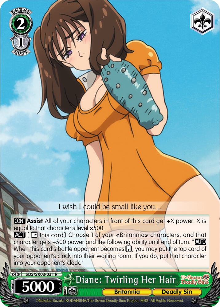 Diane: Twirling Her Hair - [The Seven Deadly Sins] | Gear Gaming Fayetteville