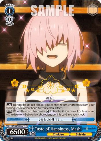 Taste of Happiness, Mash (Winner) - [Bushiroad Event Cards] | Gear Gaming Fayetteville
