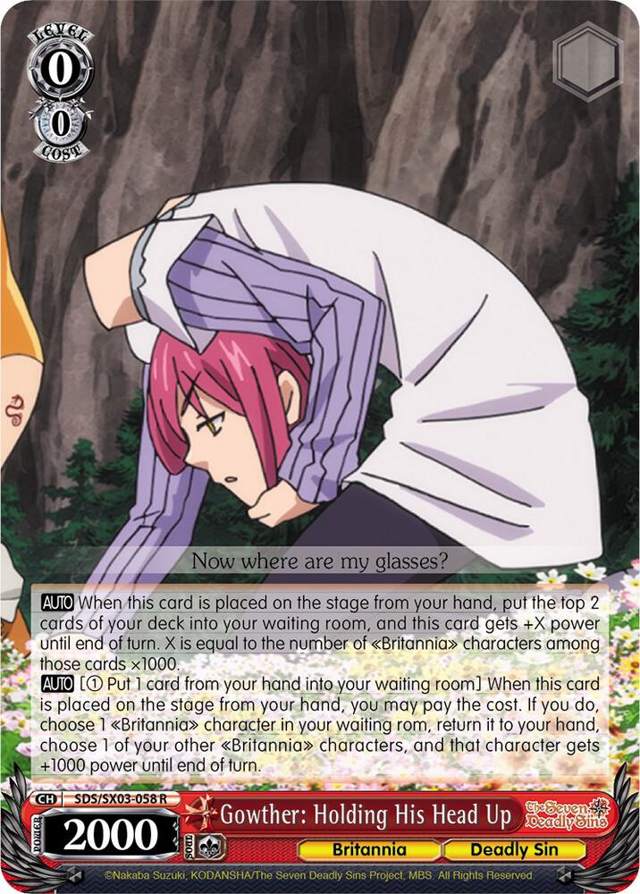 Gowther: Holding His Head Up - [The Seven Deadly Sins] | Gear Gaming Fayetteville