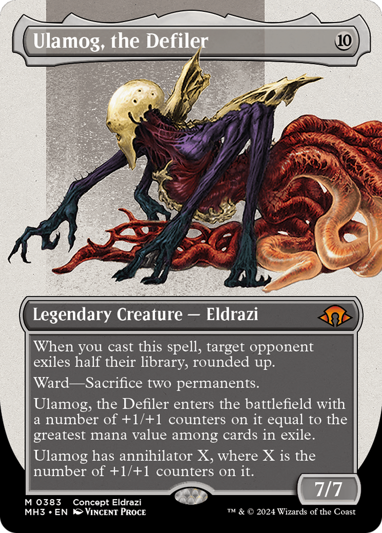 Ulamog, the Defiler (Borderless) [Modern Horizons 3] | Gear Gaming Fayetteville