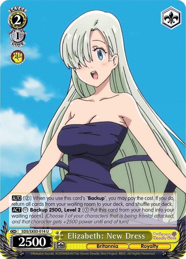 Elizabeth: New Dress - [The Seven Deadly Sins] | Gear Gaming Fayetteville