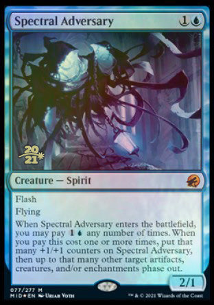 Spectral Adversary [Innistrad: Midnight Hunt Prerelease Promos] | Gear Gaming Fayetteville