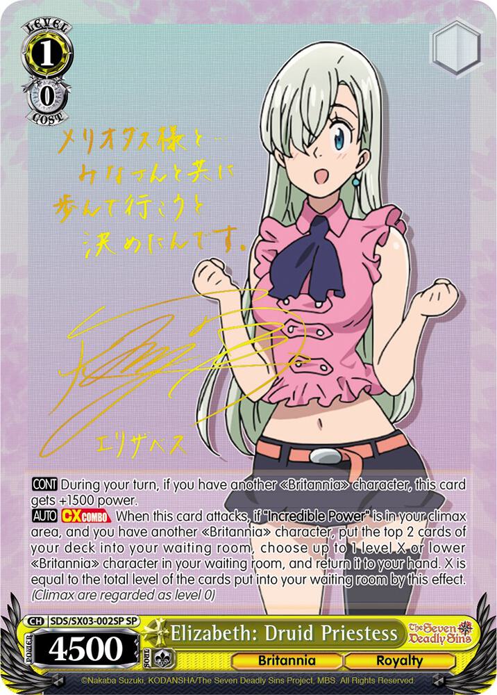 Elizabeth: Druid Priestess (SP) - [The Seven Deadly Sins] | Gear Gaming Fayetteville