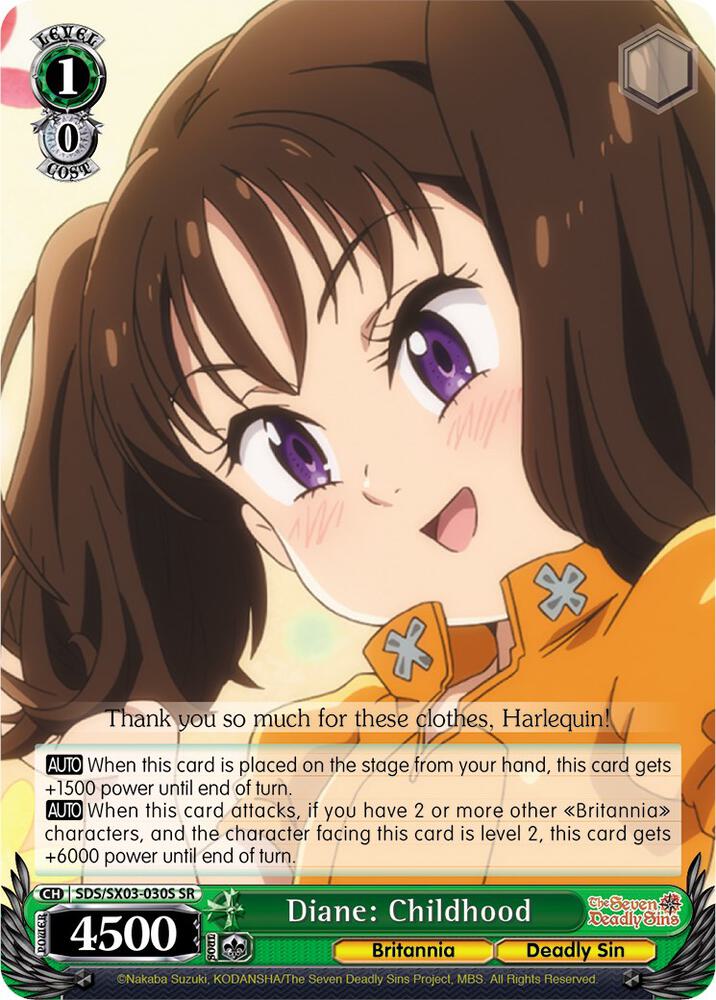 Diane: Childhood (SR) - [The Seven Deadly Sins] | Gear Gaming Fayetteville