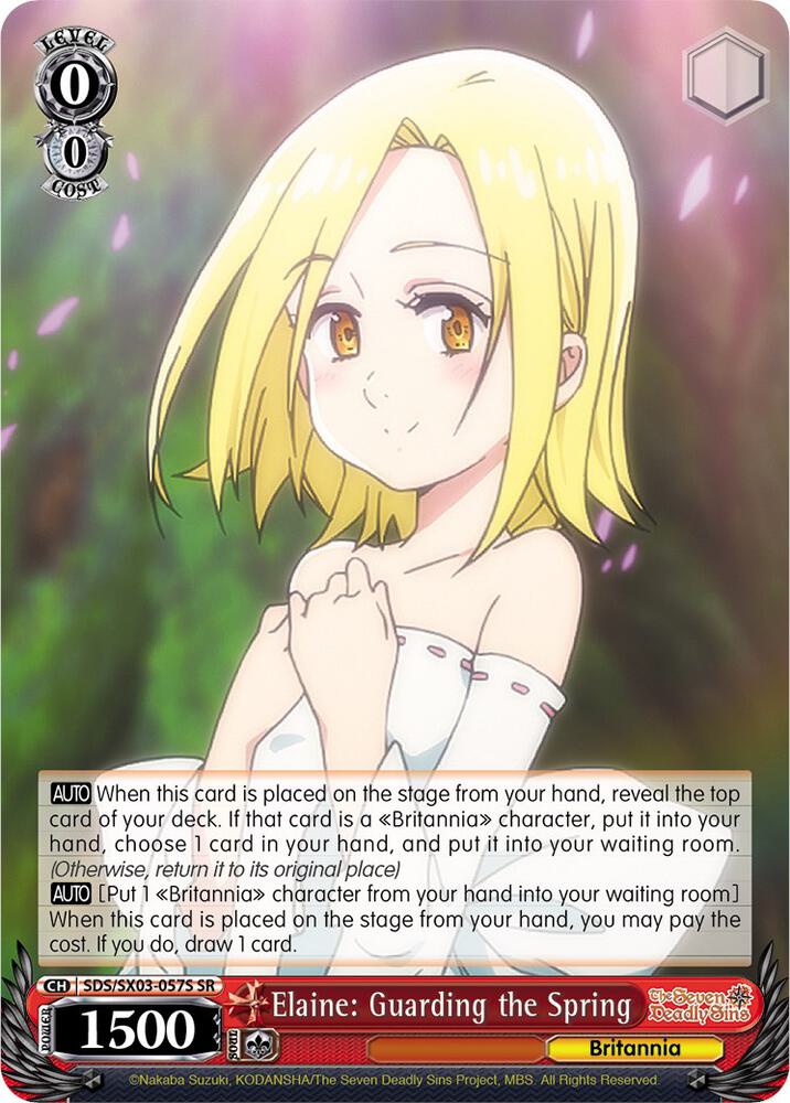Elaine: Guarding the Spring (SR) - [The Seven Deadly Sins] | Gear Gaming Fayetteville