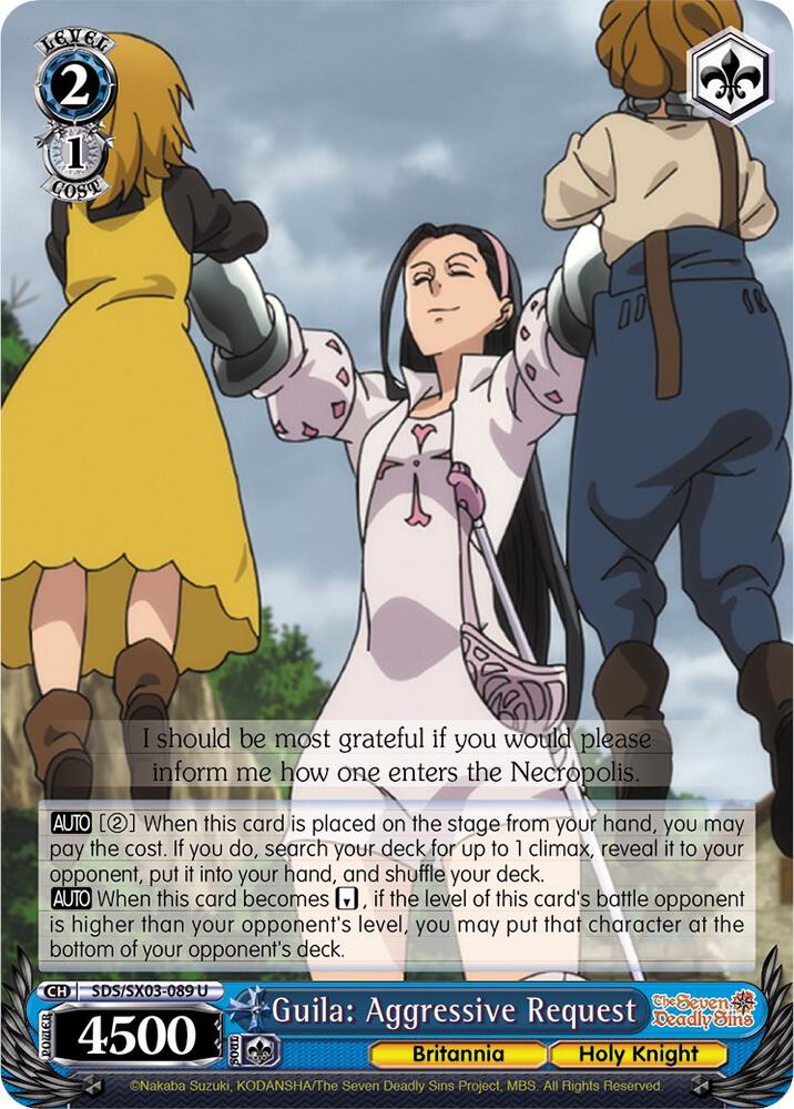 Guila: Aggressive Request - [The Seven Deadly Sins] | Gear Gaming Fayetteville