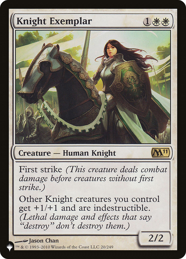 Knight Exemplar (Magic 2011) [The List] | Gear Gaming Fayetteville