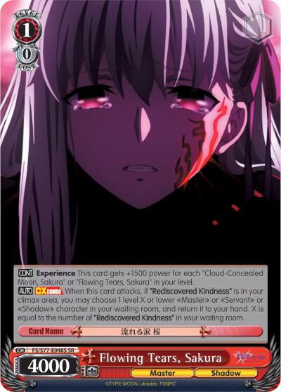 Flowing Tears, Sakura (SR) - [Fate/stay night [Heaven’s Feel] Vol.2] | Gear Gaming Fayetteville