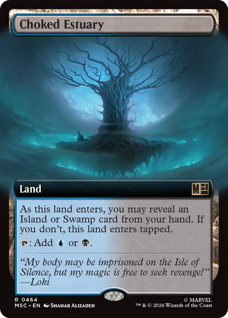 Choked Estuary (Extended Art) [Marvel Super Heroes Commander] | Gear Gaming Fayetteville