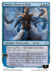 Narset, Parter of Veils (White Border) [Mystery Booster 2] | Gear Gaming Fayetteville