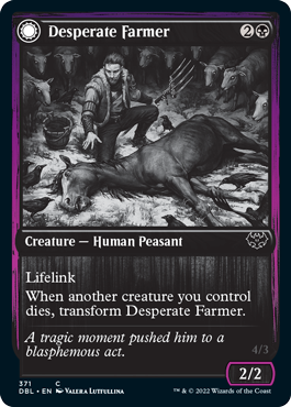 Desperate Farmer // Depraved Harvester [Innistrad: Double Feature] | Gear Gaming Fayetteville