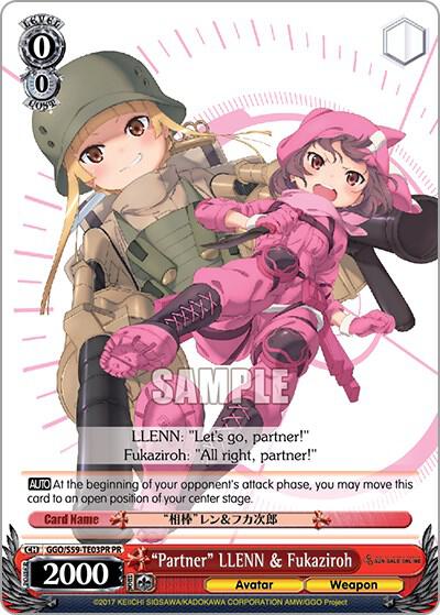 "Partner" LLENN & Fukaziroh (Alternate Art Promo) - [SAO Alternative–Gun Gale Online] | Gear Gaming Fayetteville
