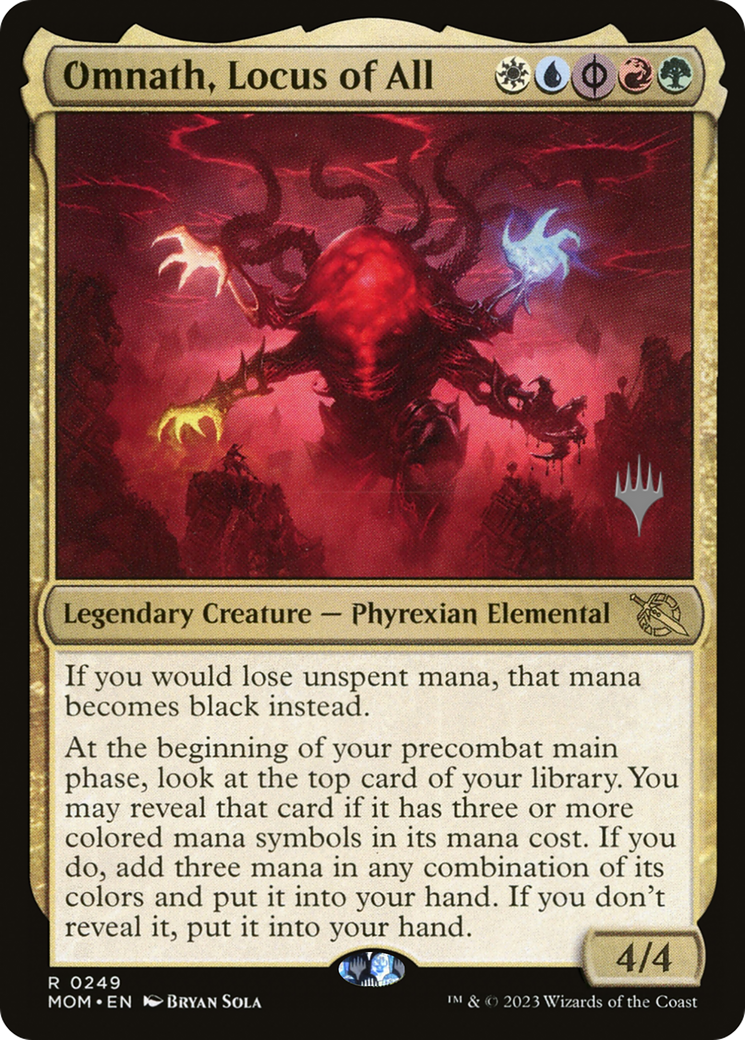 Omnath, Locus of All (Promo Pack) [March of the Machine Promos] | Gear Gaming Fayetteville