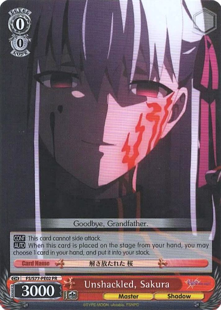 Unshackled, Sakura - [Fate/stay night [Heaven’s Feel] Vol.2] | Gear Gaming Fayetteville