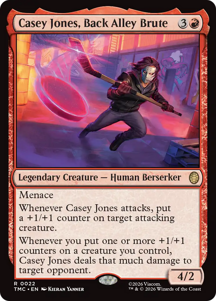 Casey Jones, Back Alley Brute [Teenage Mutant Ninja Turtles Commander] | Gear Gaming Fayetteville