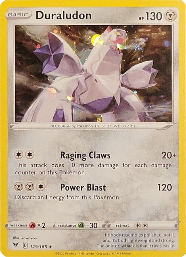 Duraludon (129/185) (Cosmos Holo) [Sword & Shield: Vivid Voltage] | Gear Gaming Fayetteville