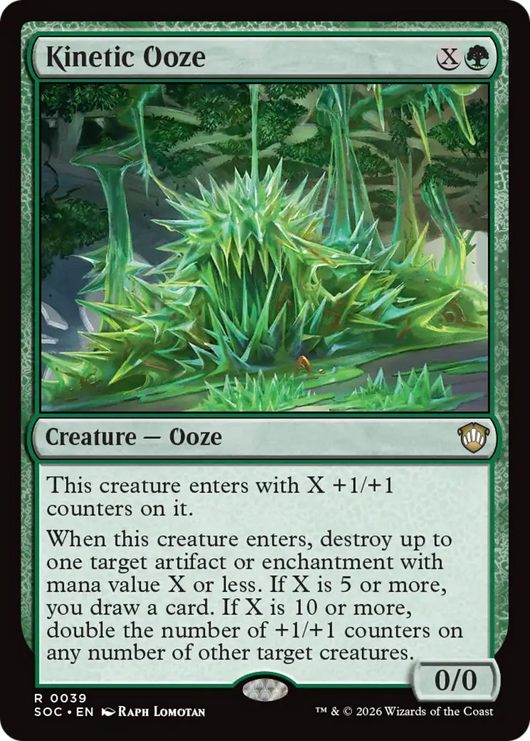 Kinetic Ooze [Secrets of Strixhaven Commander] | Gear Gaming Fayetteville