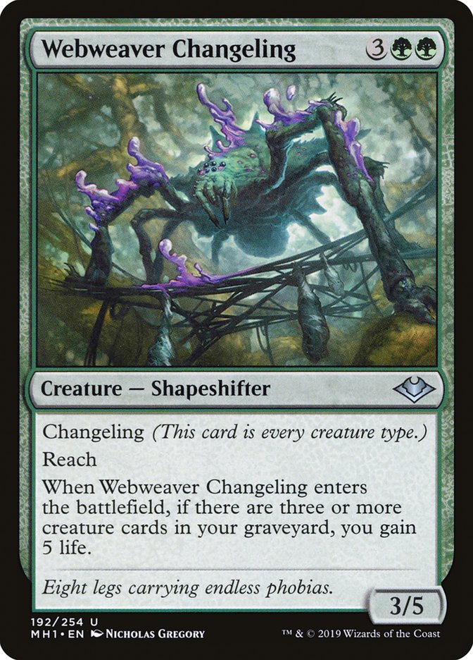 Webweaver Changeling [Modern Horizons] | Gear Gaming Fayetteville