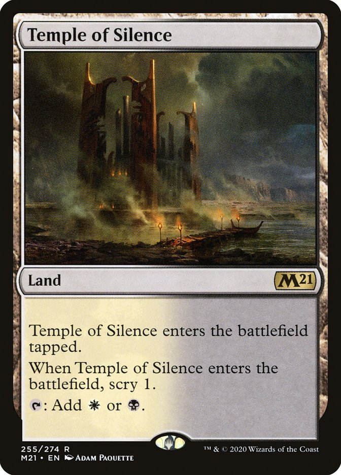 Temple of Silence [Core Set 2021] | Gear Gaming Fayetteville
