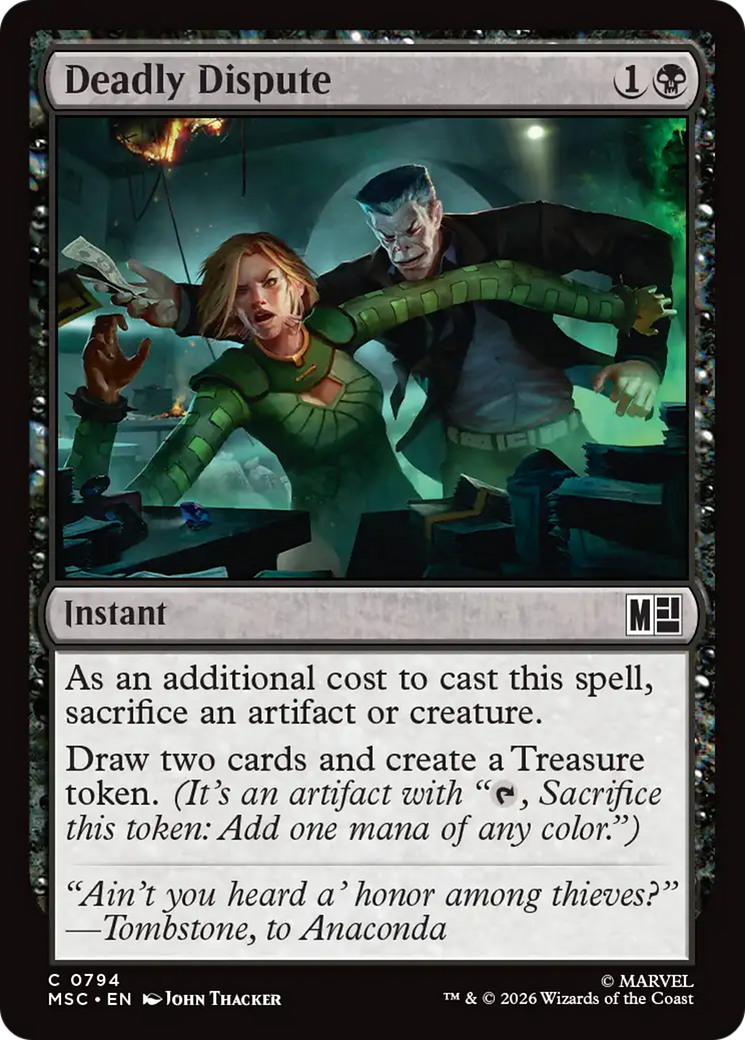 Deadly Dispute [Marvel Super Heroes Commander] | Gear Gaming Fayetteville