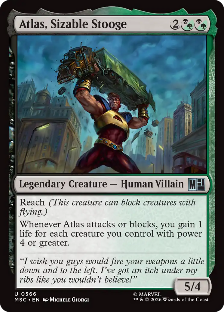 Atlas, Sizable Stooge [Marvel Super Heroes] | Gear Gaming Fayetteville