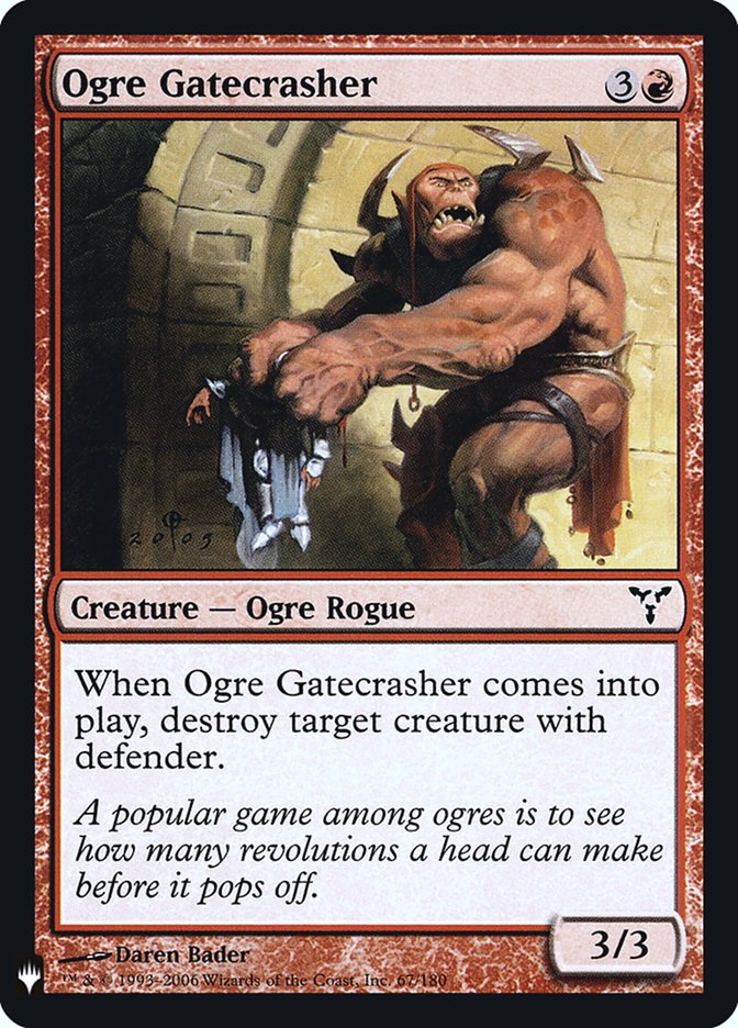 Ogre Gatecrasher [Mystery Booster] | Gear Gaming Fayetteville