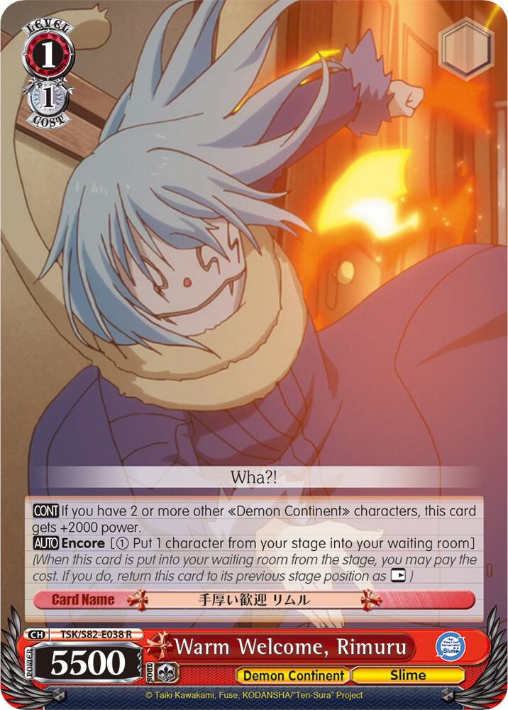 Warm Welcome, Rimuru - [That Time I Got Reincarnated as a Slime Vol.2] | Gear Gaming Fayetteville