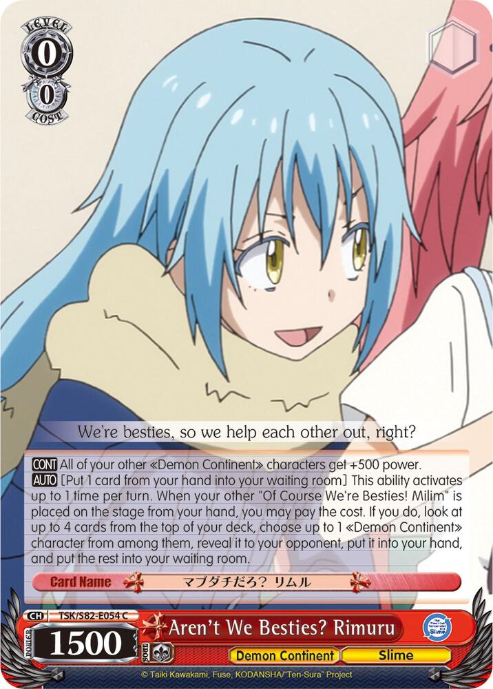 Aren't We Besties? Rimuru - [That Time I Got Reincarnated as a Slime Vol.2] | Gear Gaming Fayetteville