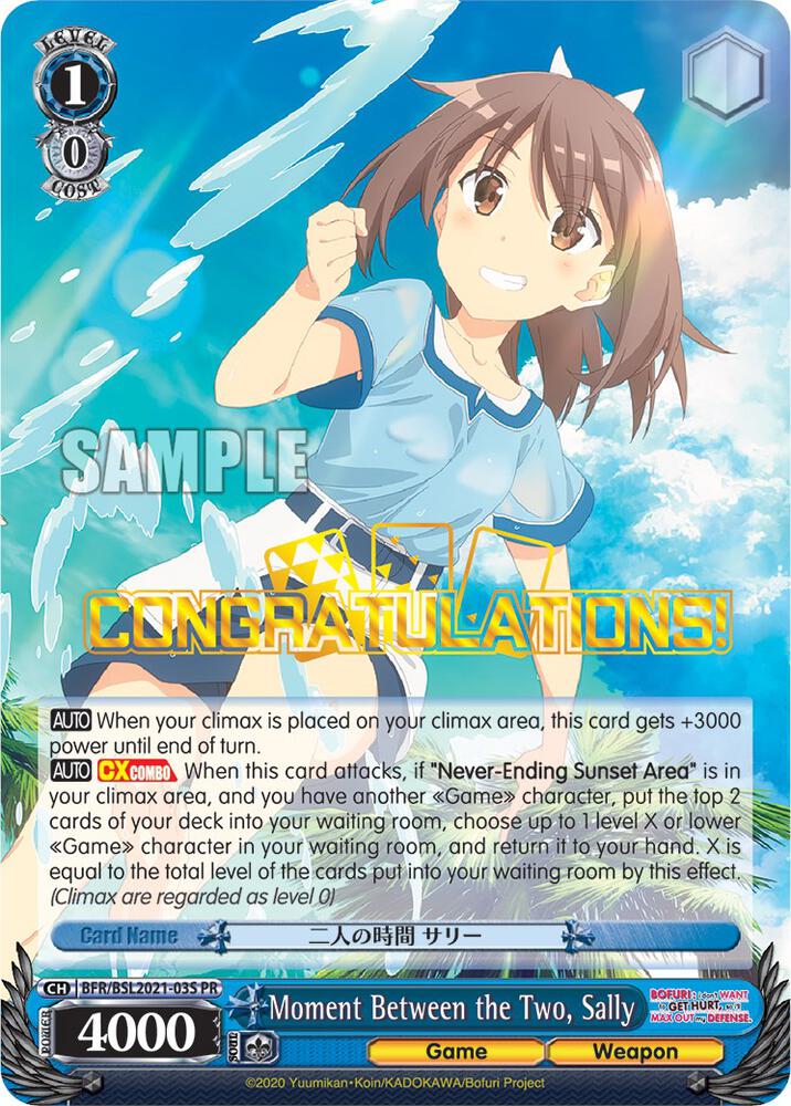 Moment Between the Two, Sally - [Bushiroad Event Cards] | Gear Gaming Fayetteville