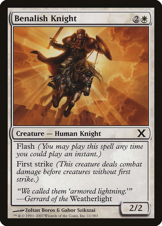 Benalish Knight [Tenth Edition] | Gear Gaming Fayetteville