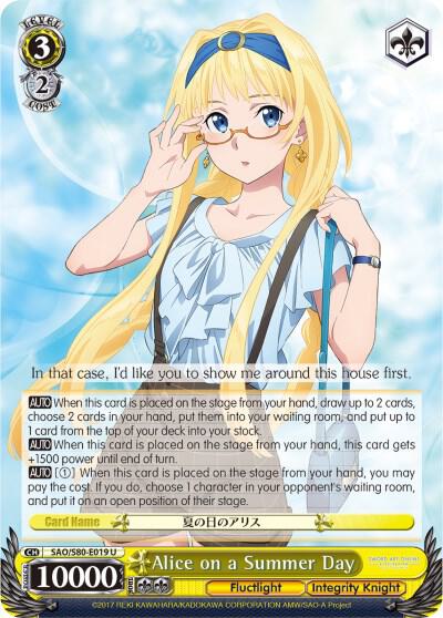 Alice on a Summer Day - [Sword Art Online -Alicization- Vol.2] | Gear Gaming Fayetteville