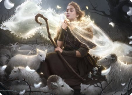 Ancestor's Embrace Art Card [Innistrad: Crimson Vow Art Series] | Gear Gaming Fayetteville