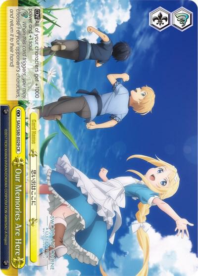 Our Memories Are Here - [Sword Art Online -Alicization- Vol.2] | Gear Gaming Fayetteville