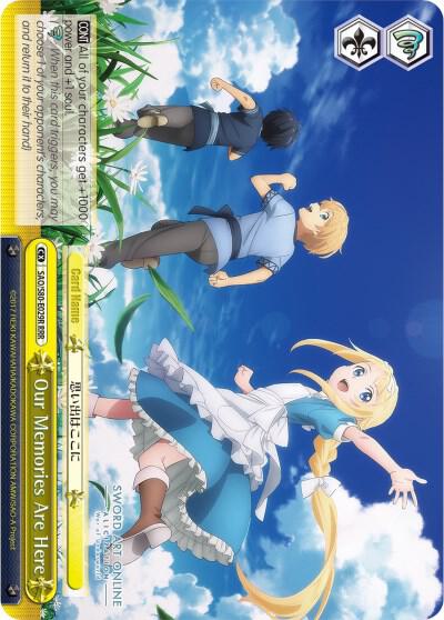 Our Memories Are Here (RRR) - [Sword Art Online -Alicization- Vol.2] | Gear Gaming Fayetteville