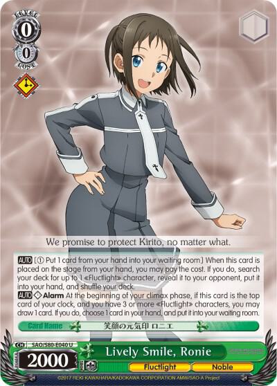 Lively Smile, Ronie - [Sword Art Online -Alicization- Vol.2] | Gear Gaming Fayetteville