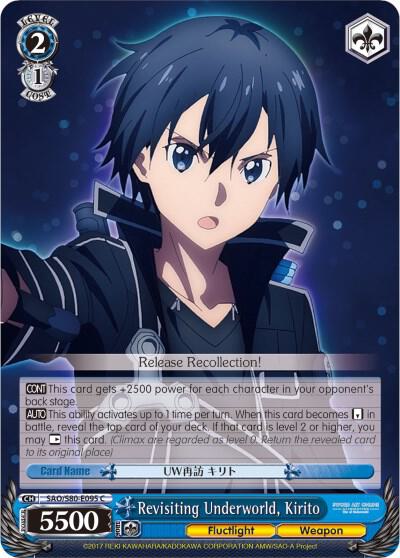 Revisiting Underworld, Kirito - [Sword Art Online -Alicization- Vol.2] | Gear Gaming Fayetteville