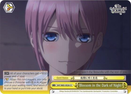 Blossom in the Dark of Night - [The Quintessential Quintuplets] | Gear Gaming Fayetteville