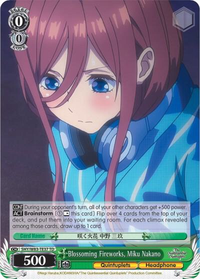 Blossoming Fireworks, Miku Nakano - [The Quintessential Quintuplets] | Gear Gaming Fayetteville