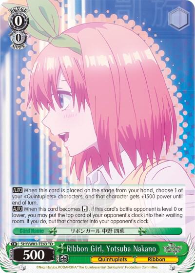 Ribbon Girl, Yotsuba Nakano - [The Quintessential Quintuplets] | Gear Gaming Fayetteville