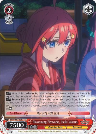 Blossoming Fireworks, Itsuki Nakano - [The Quintessential Quintuplets] | Gear Gaming Fayetteville