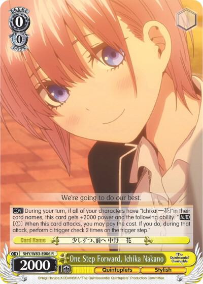 One Step Forward, Ichika Nakano - [The Quintessential Quintuplets] | Gear Gaming Fayetteville