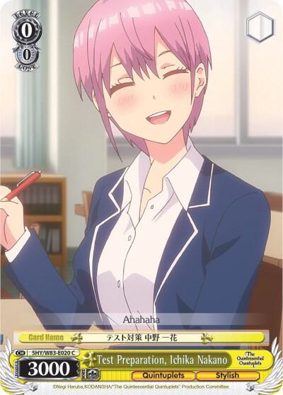 Test Preparation, Ichika Nakano - [The Quintessential Quintuplets] | Gear Gaming Fayetteville