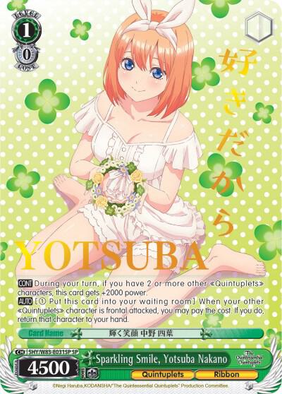Sparkling Smile, Yotsuba Nakano (SP) - [The Quintessential Quintuplets] | Gear Gaming Fayetteville