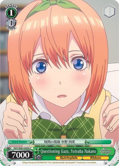Questioning Gaze, Yotsuba Nakano - [The Quintessential Quintuplets] | Gear Gaming Fayetteville