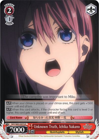 Unknown Truth, Ichika Nakano - [The Quintessential Quintuplets] | Gear Gaming Fayetteville
