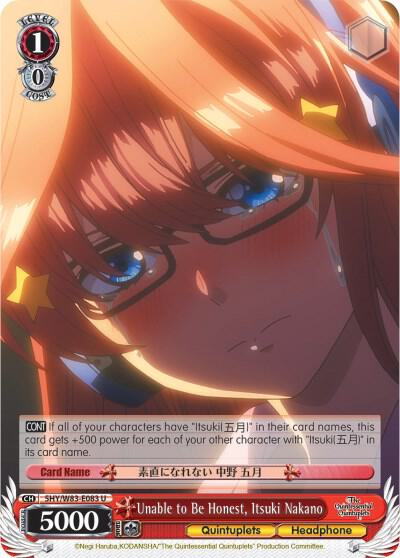 Unable to Be Honest, Itsuki Nakano - [The Quintessential Quintuplets] | Gear Gaming Fayetteville