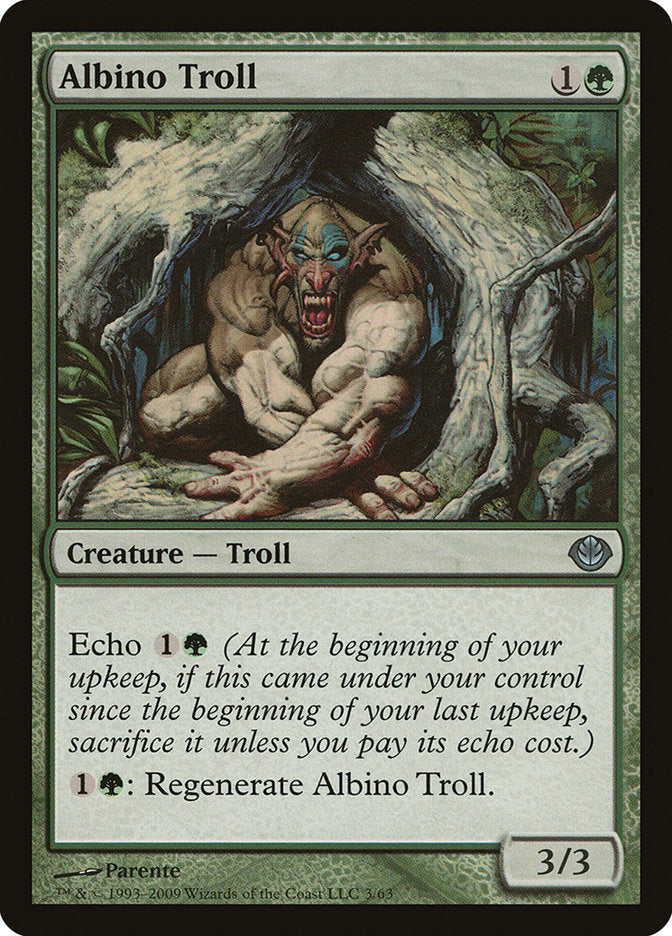 Albino Troll [Duel Decks: Garruk vs. Liliana] | Gear Gaming Fayetteville
