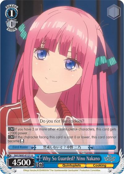 Why So Guarded? Nino Nakano - [The Quintessential Quintuplets] | Gear Gaming Fayetteville